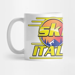 ski Italy 80s logo Mug